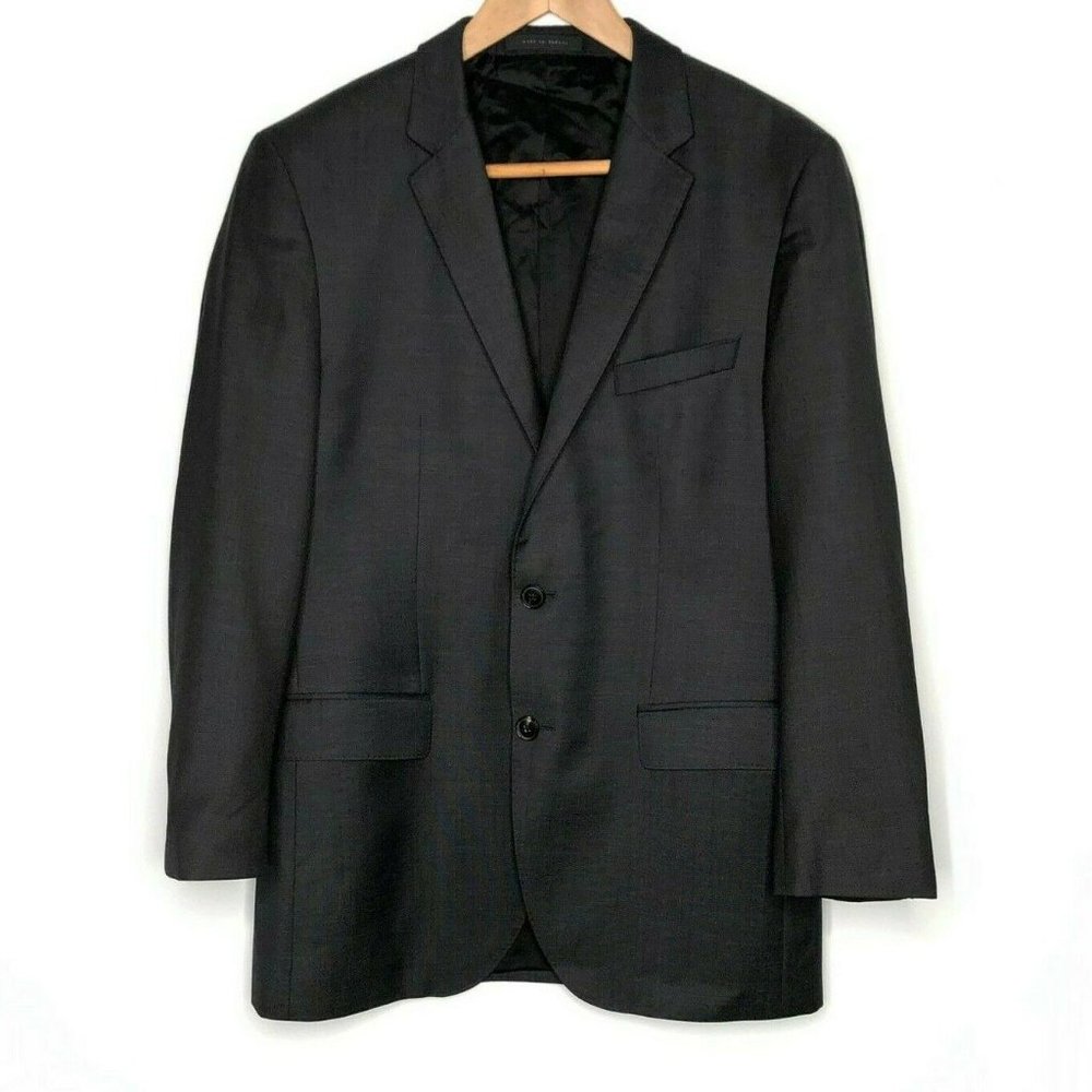 Hugo Boss 38R Jam75/Sharp3 Sport Coat Charcoal